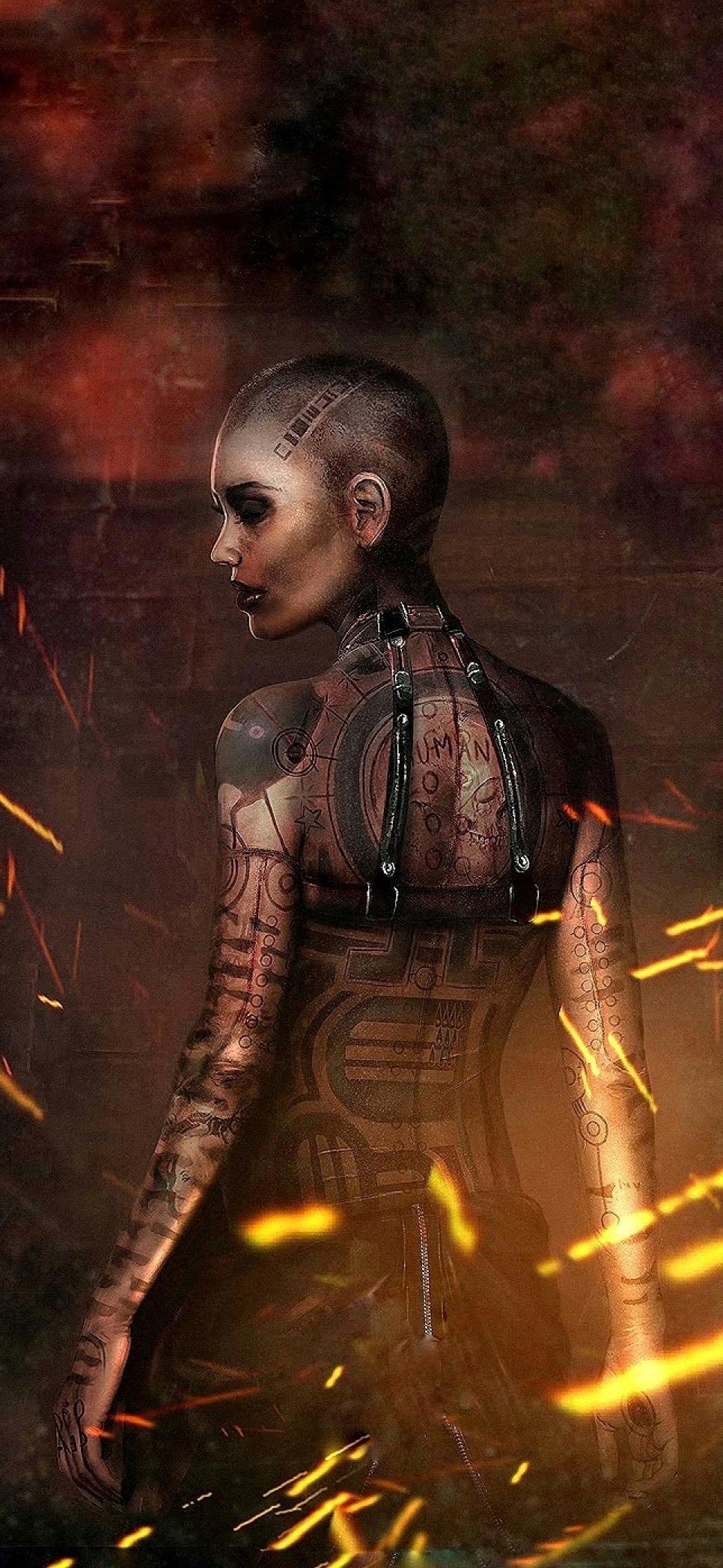 Mass Effect, Jack wallpaper Patryk