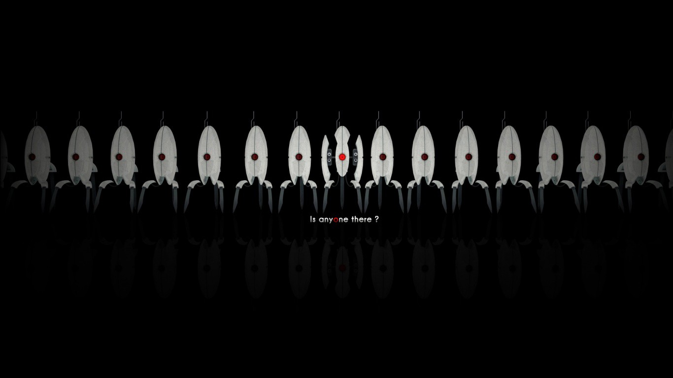 HD desktop wallpaper: Dark, Portal