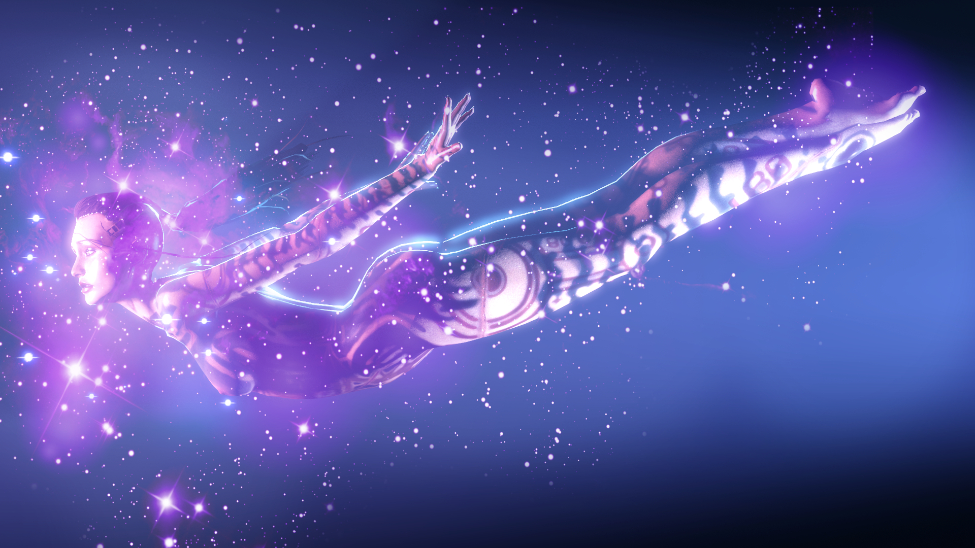 Mass Effect Jack Girls vdeo game 1920x1080