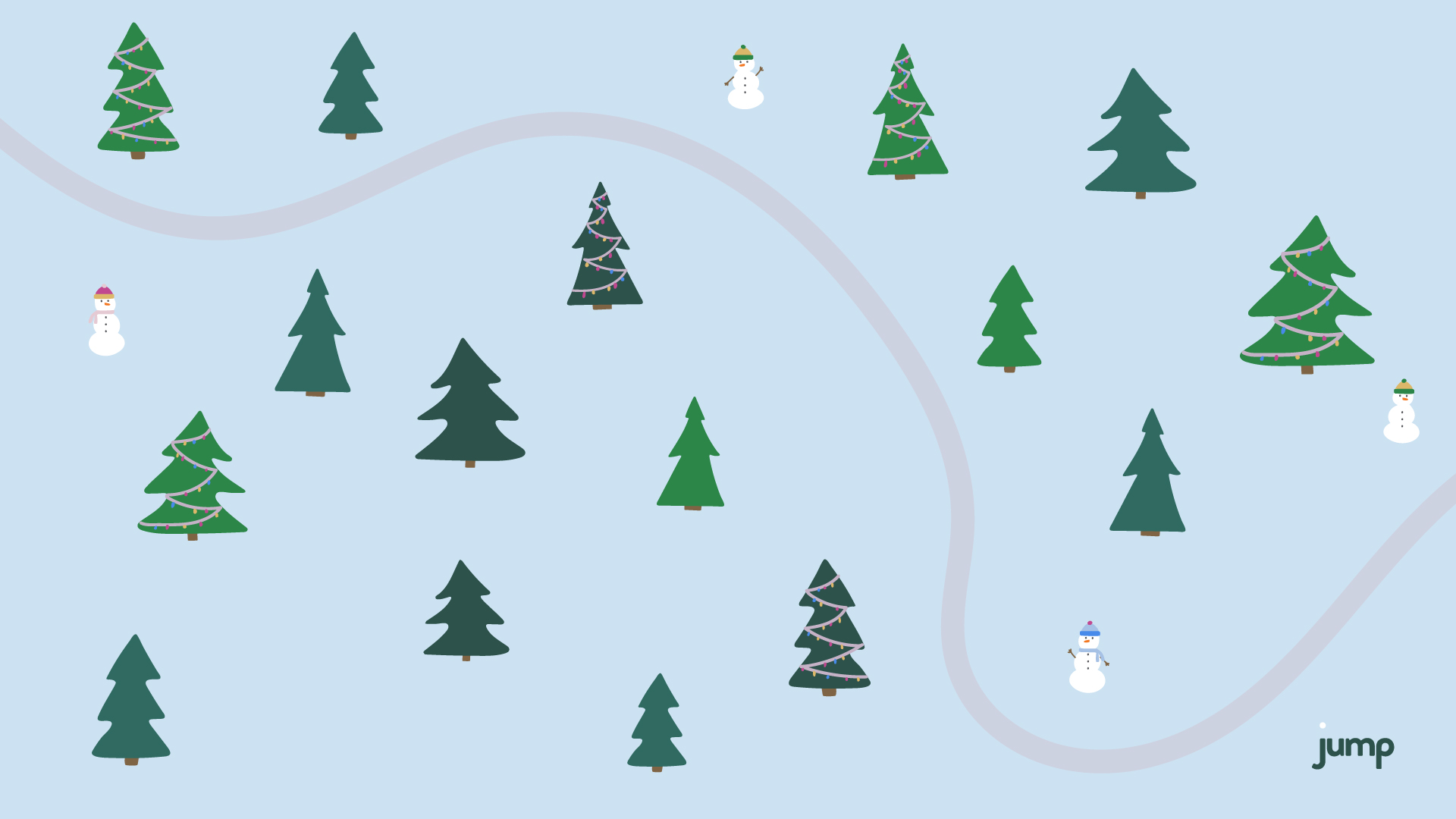 December Winter Wonderland Wallpaper