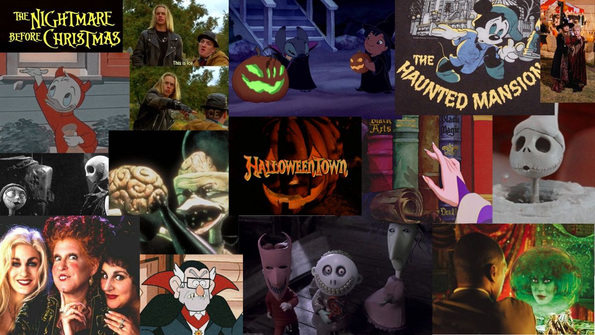 Disney Halloween aesthetic wallpaper