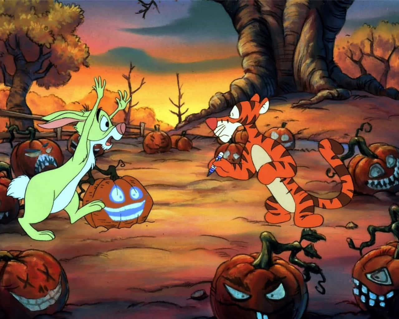 Disney Halloween Background