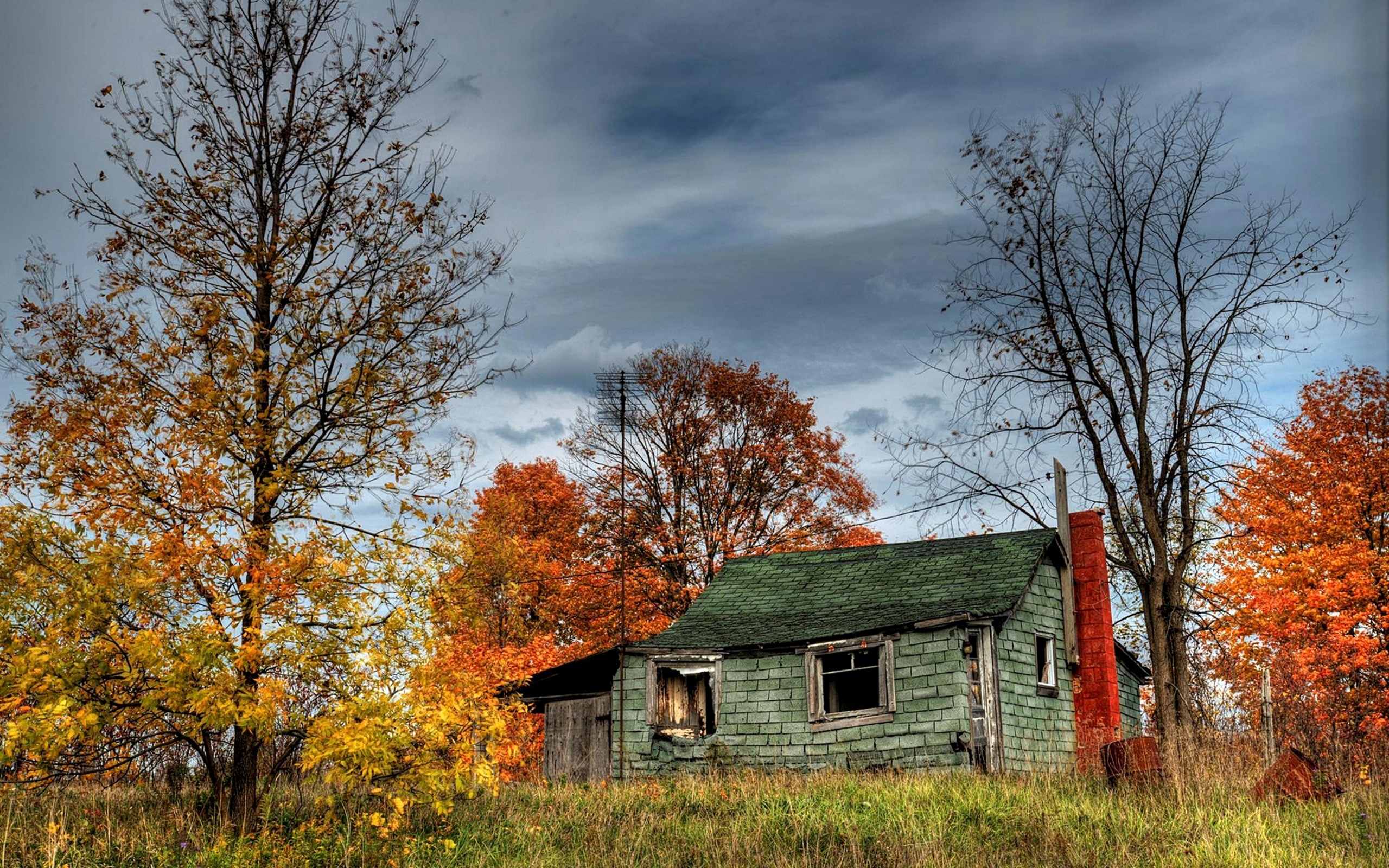 Download Man Made Cabin HD Wallpaper
