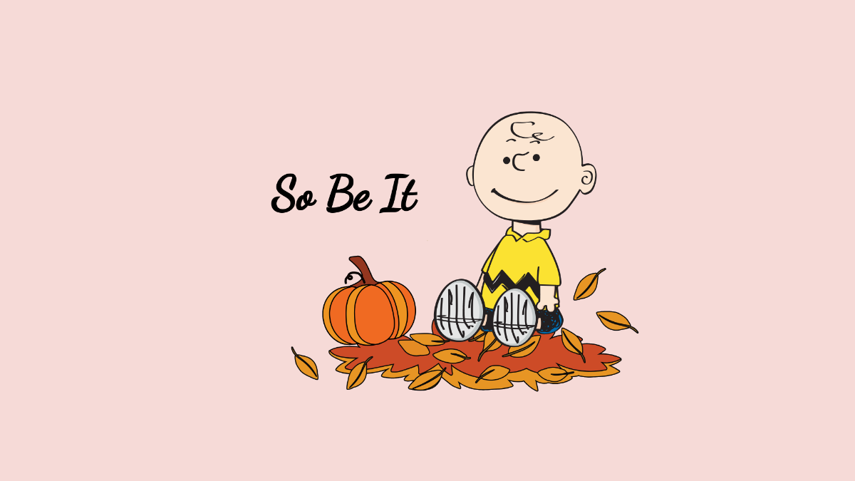 Charlie Brown Fall Wallpaper