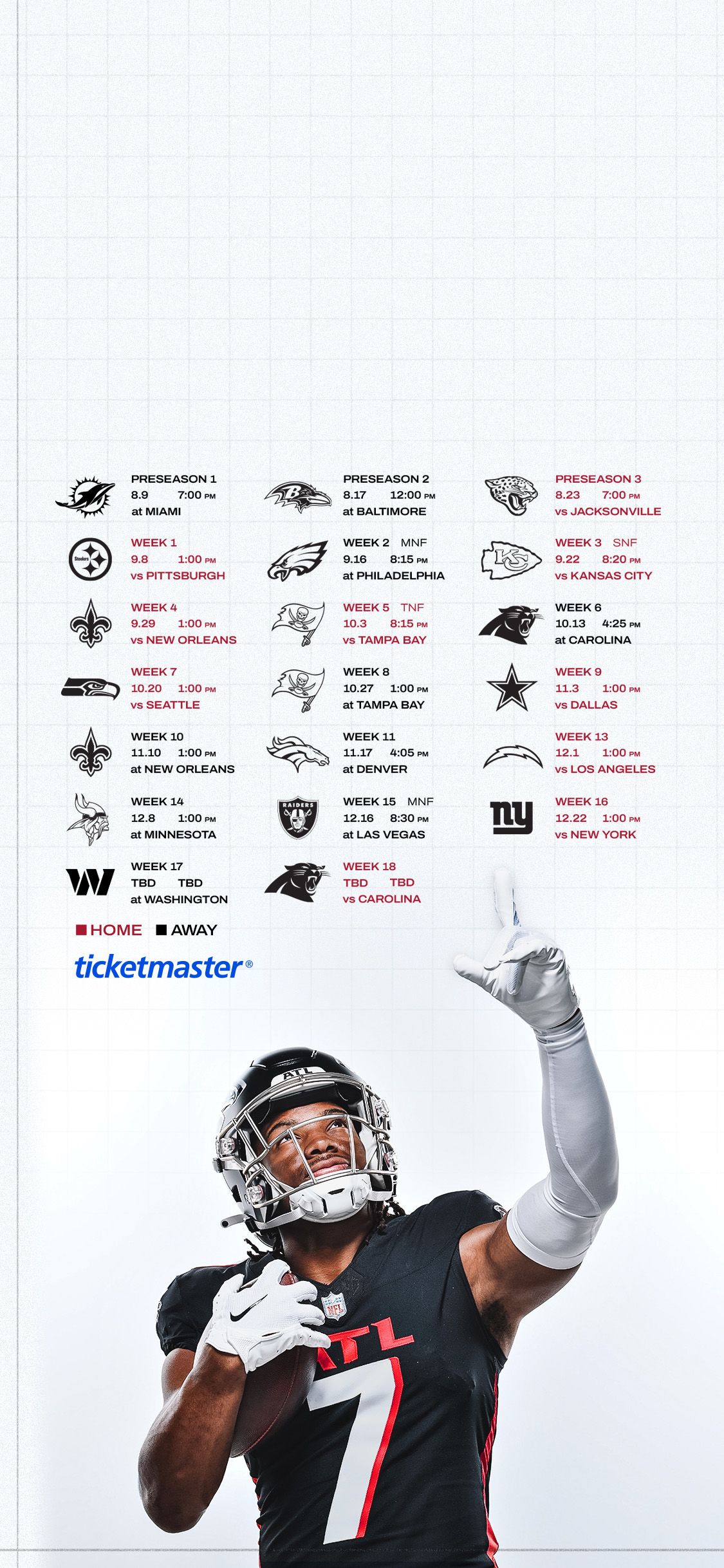 2024 Schedule Wallpaper