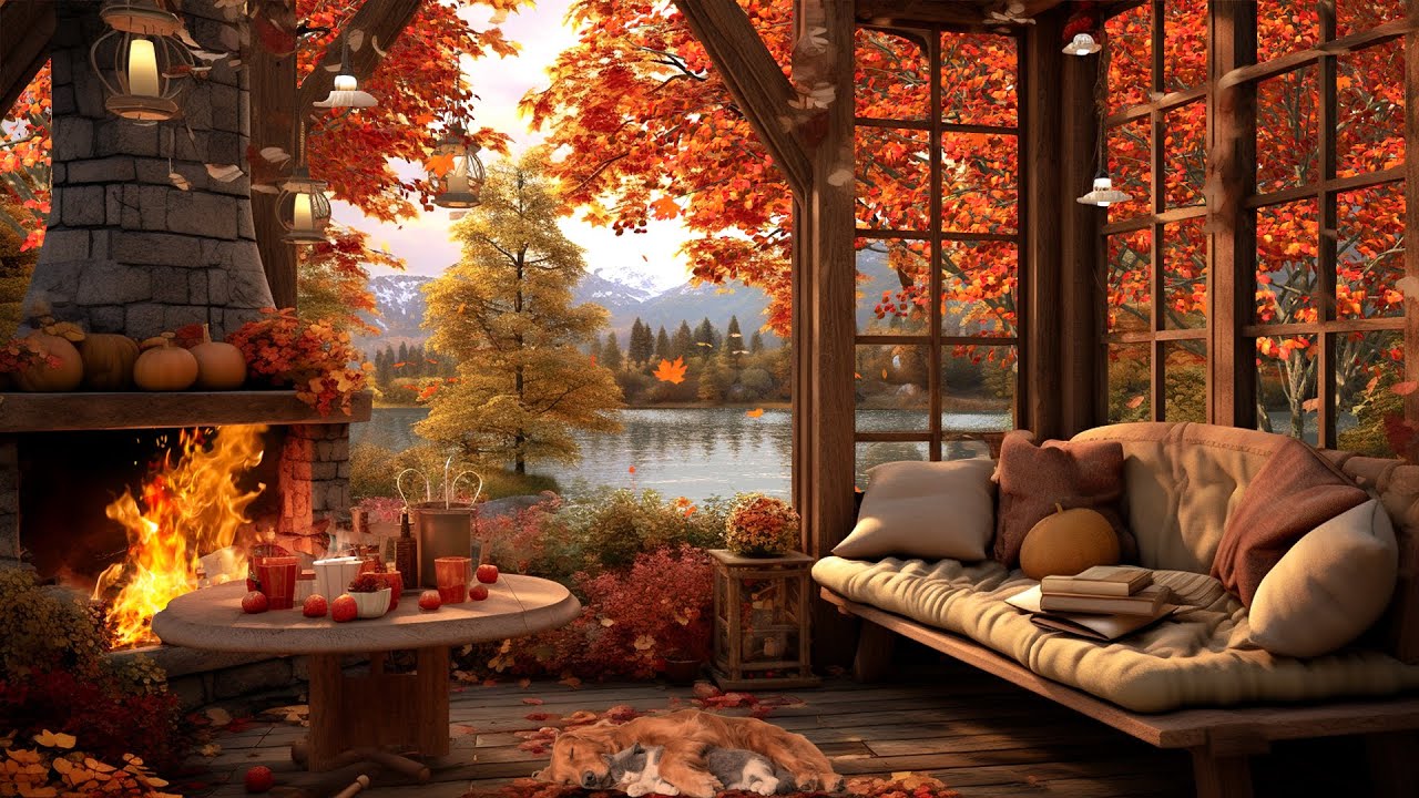 Autumn Lakeside Cottage