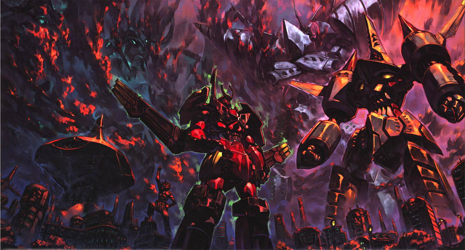 Pix For > Gurren Lagann Robot Wallpaper