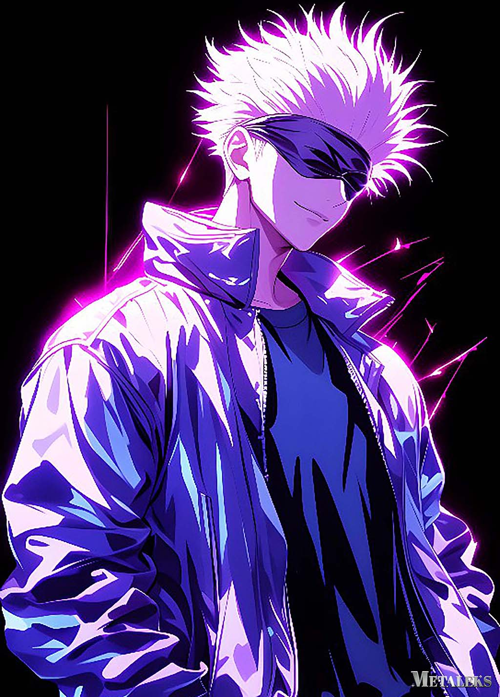 AE002 Gojo Satoru Neon Jujutsu Kaisen