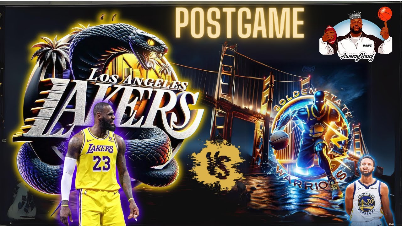 LAKERS VS WARRIORS POSTGAME !