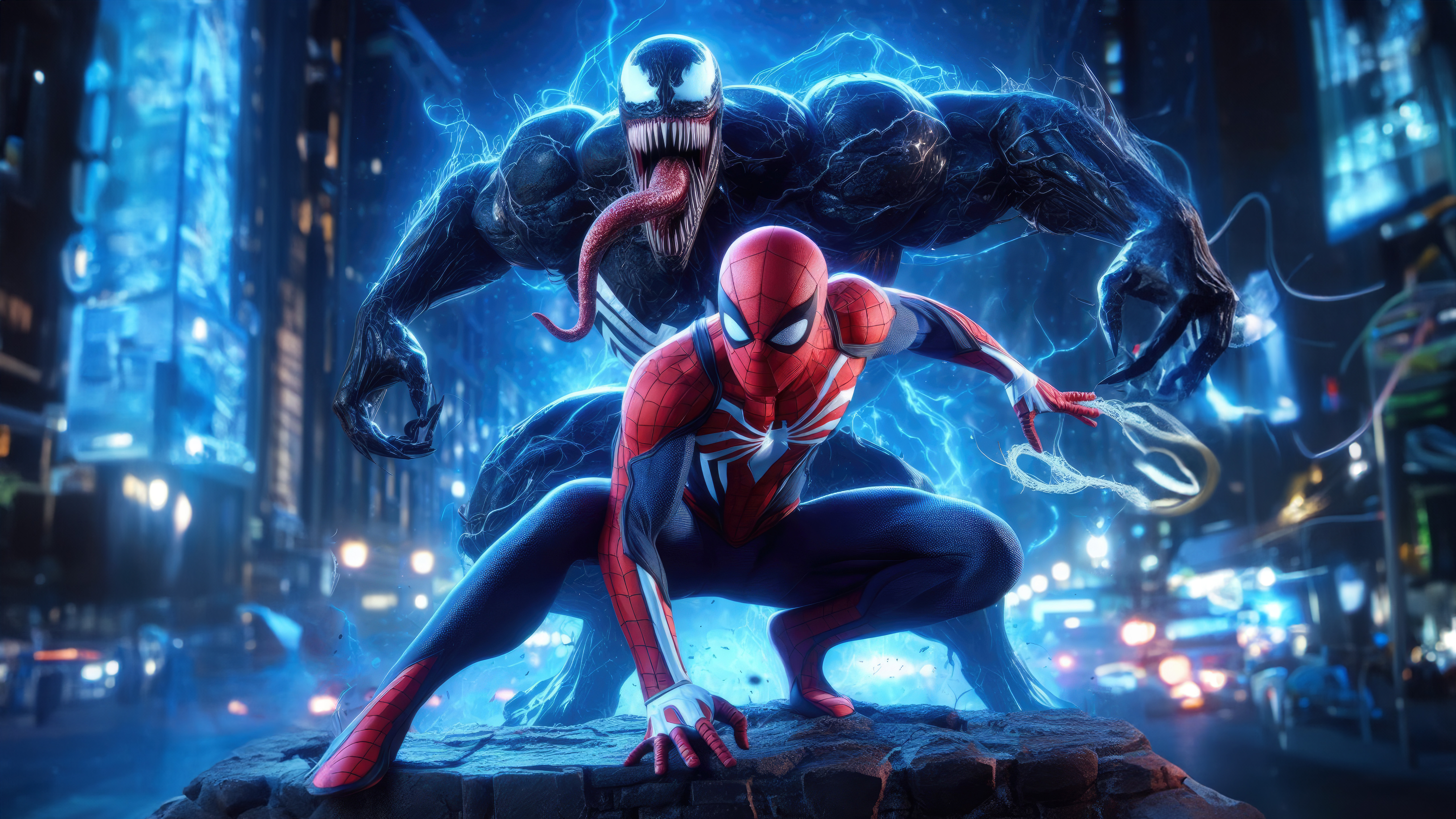 Spider Man Concept Art 5K Wallpaper