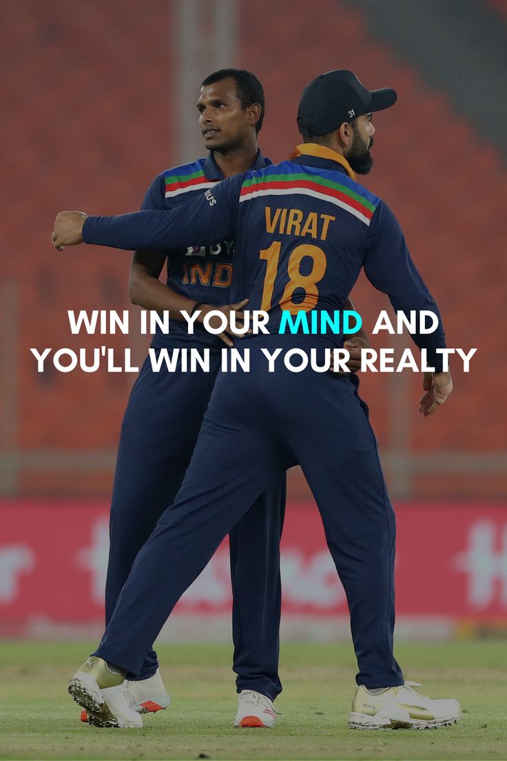 Cricket Motivation Wallpaper- Virat