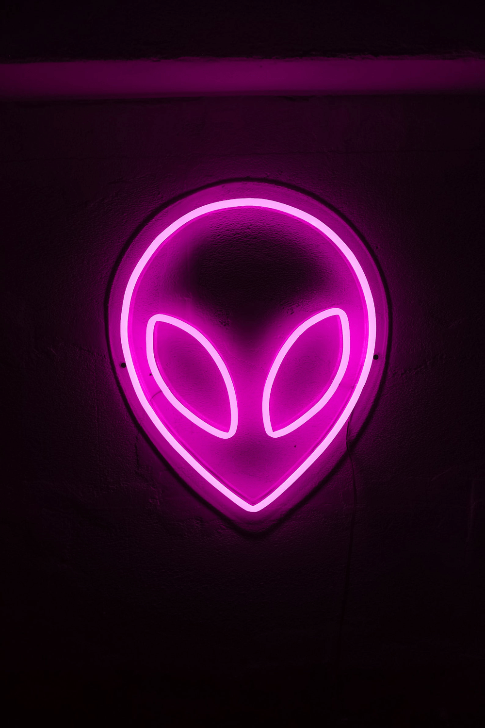 Neon Alien Wallpaper Free Neon