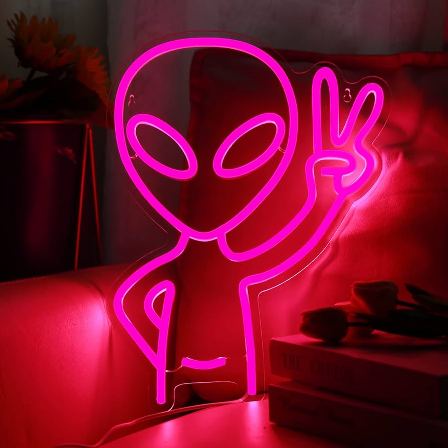 Amazon.com, Alien Boy Neon Sign USB