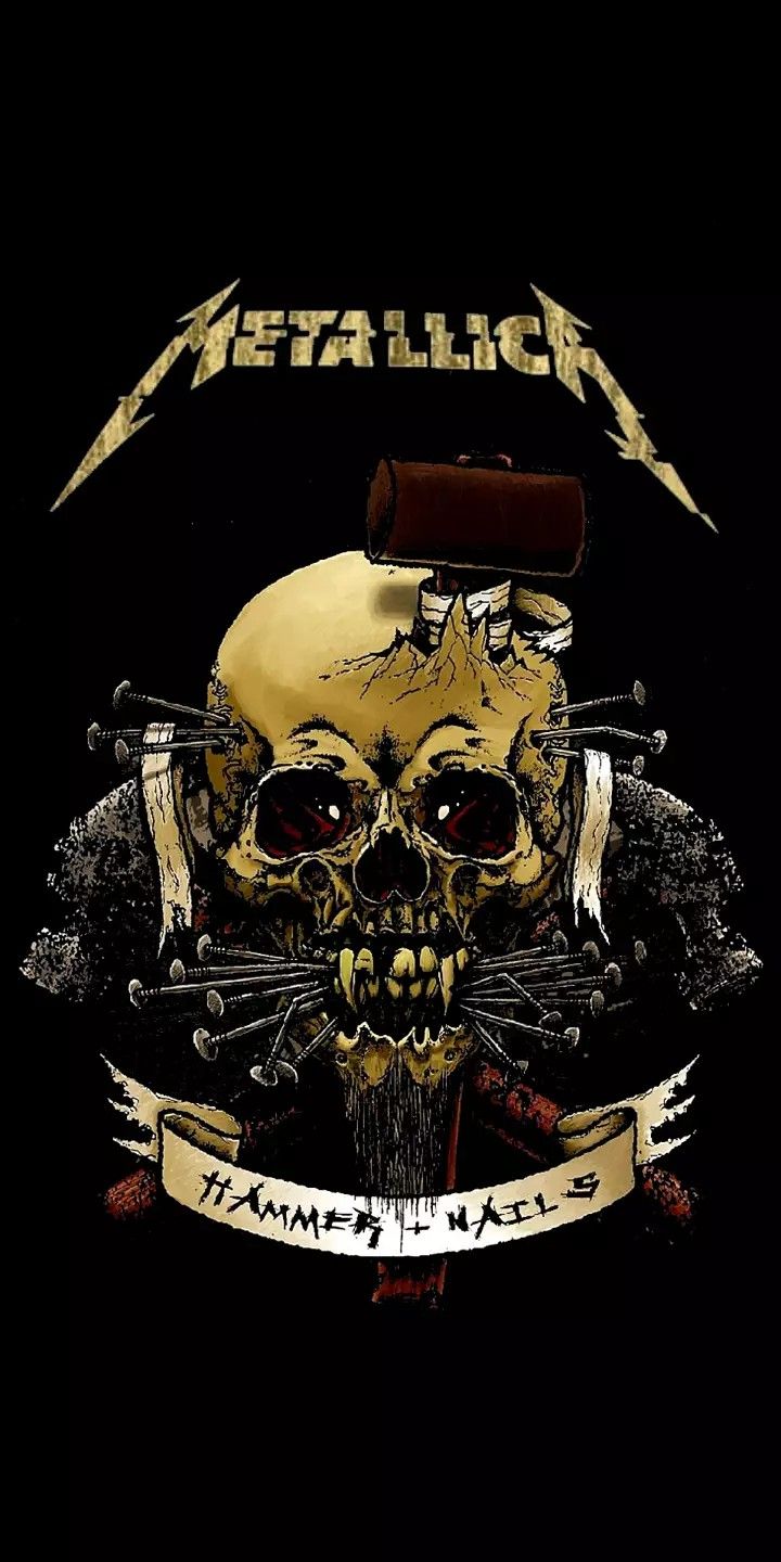 Metallica Skull Wallpapers - Wallpaper Cave, image size:720x1440