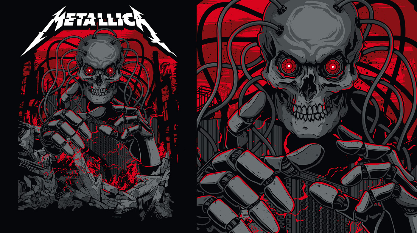 Metallica Spit Out The Bone - Behance