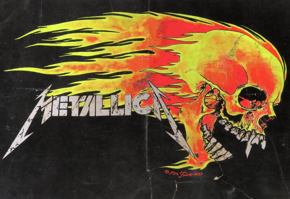Rare Vintage, Original METALLICA Black