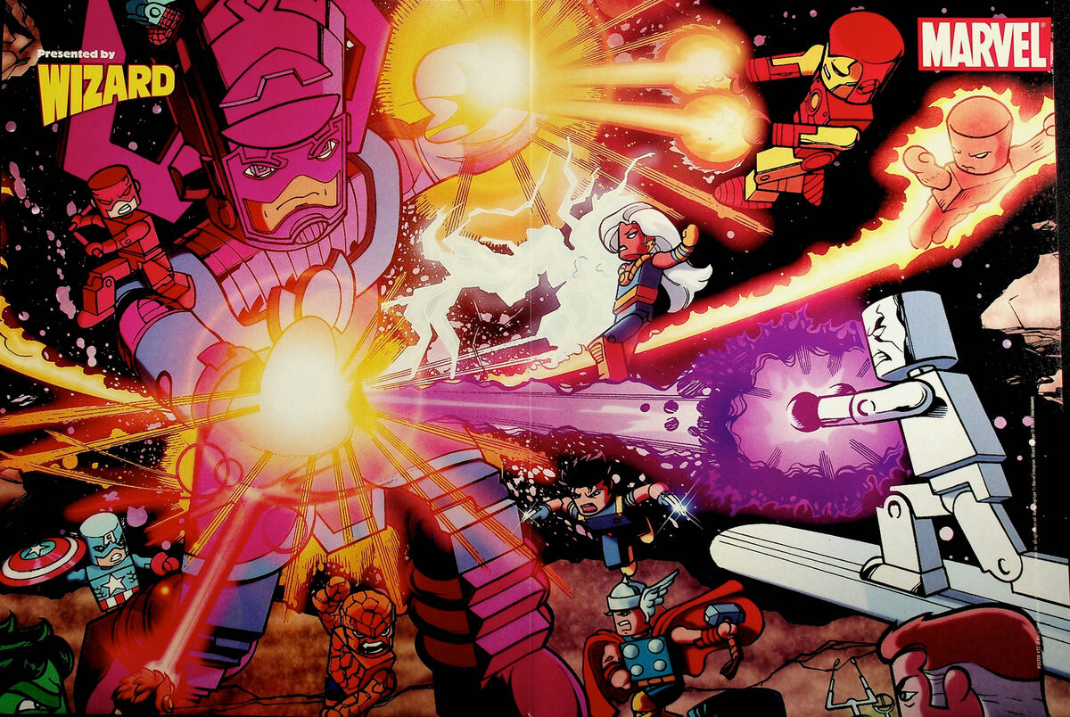 Galactus vs Marvel Universe Avengers