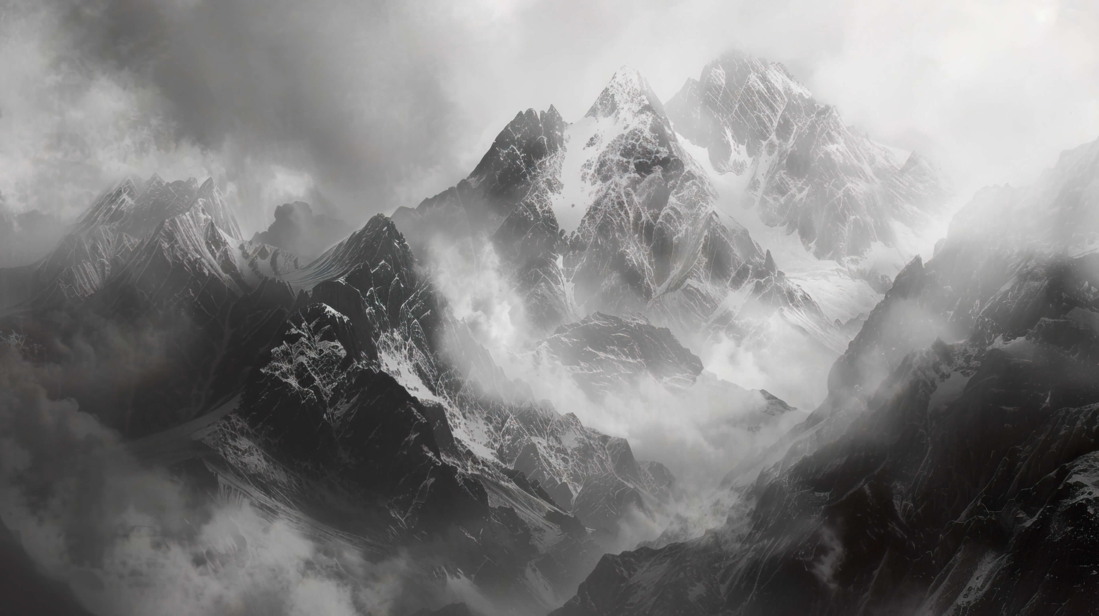 Black And White Landscape Wallpapers Wallpaper Cave