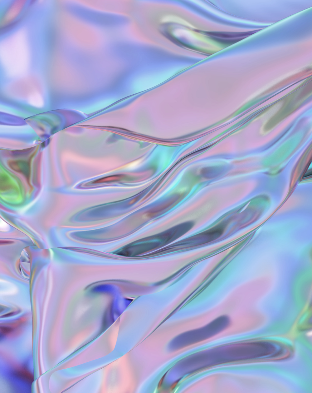 ✦ Holographic, Iridescent, Metallic