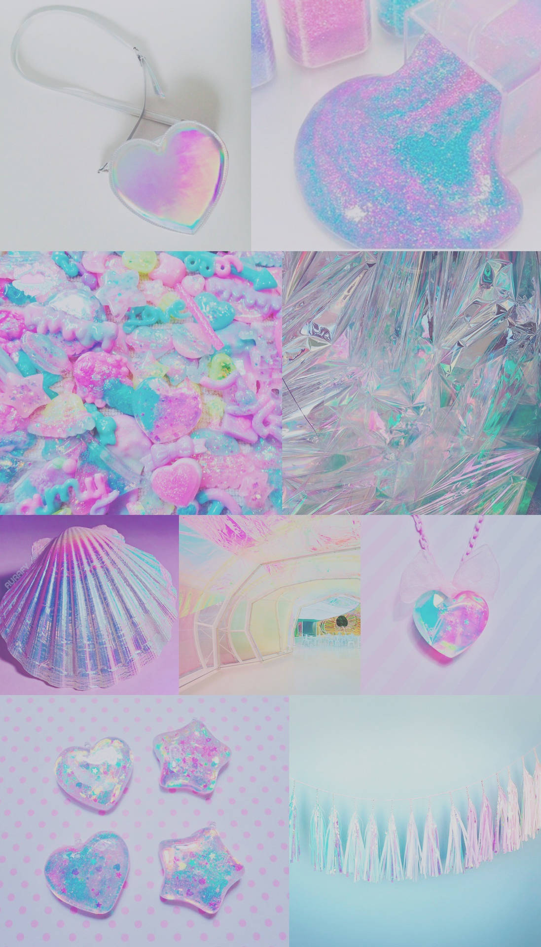 Download Cute Collage Iridescent