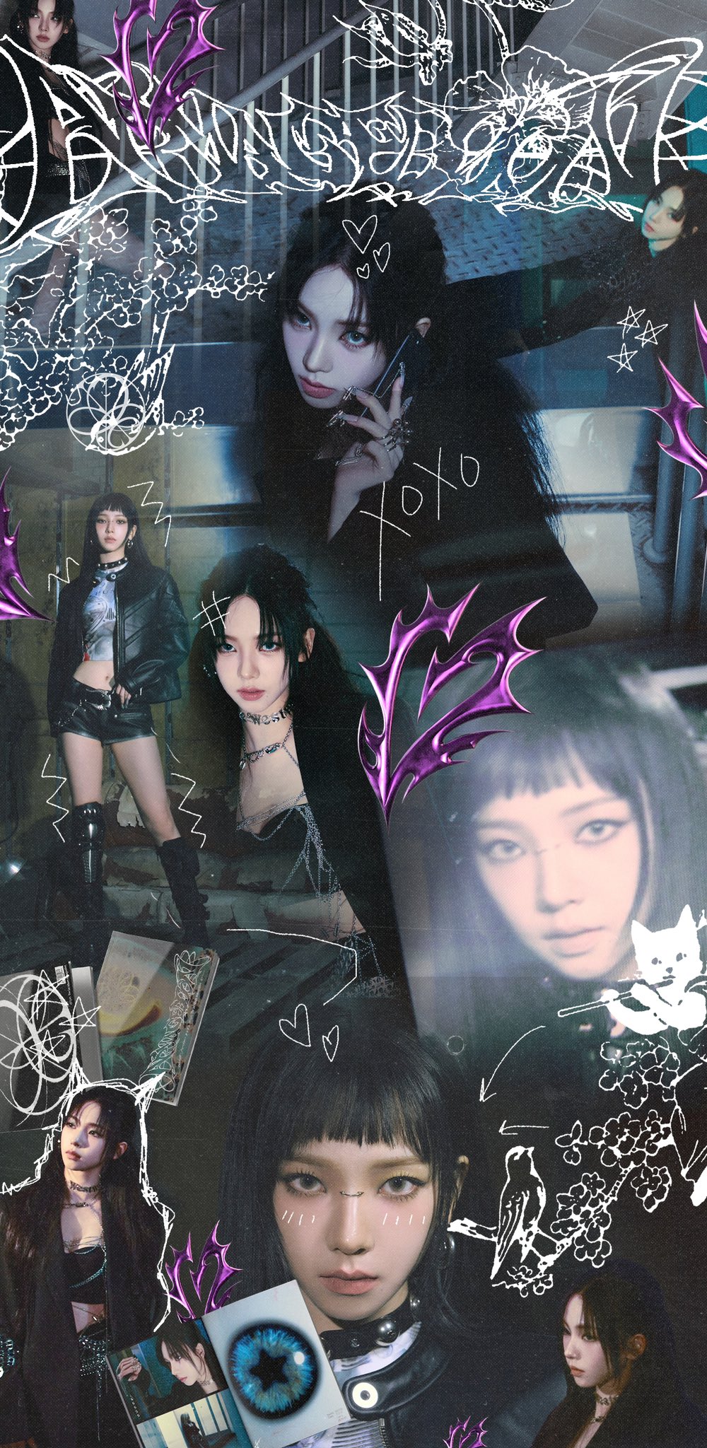 KARINA wallpaper collage