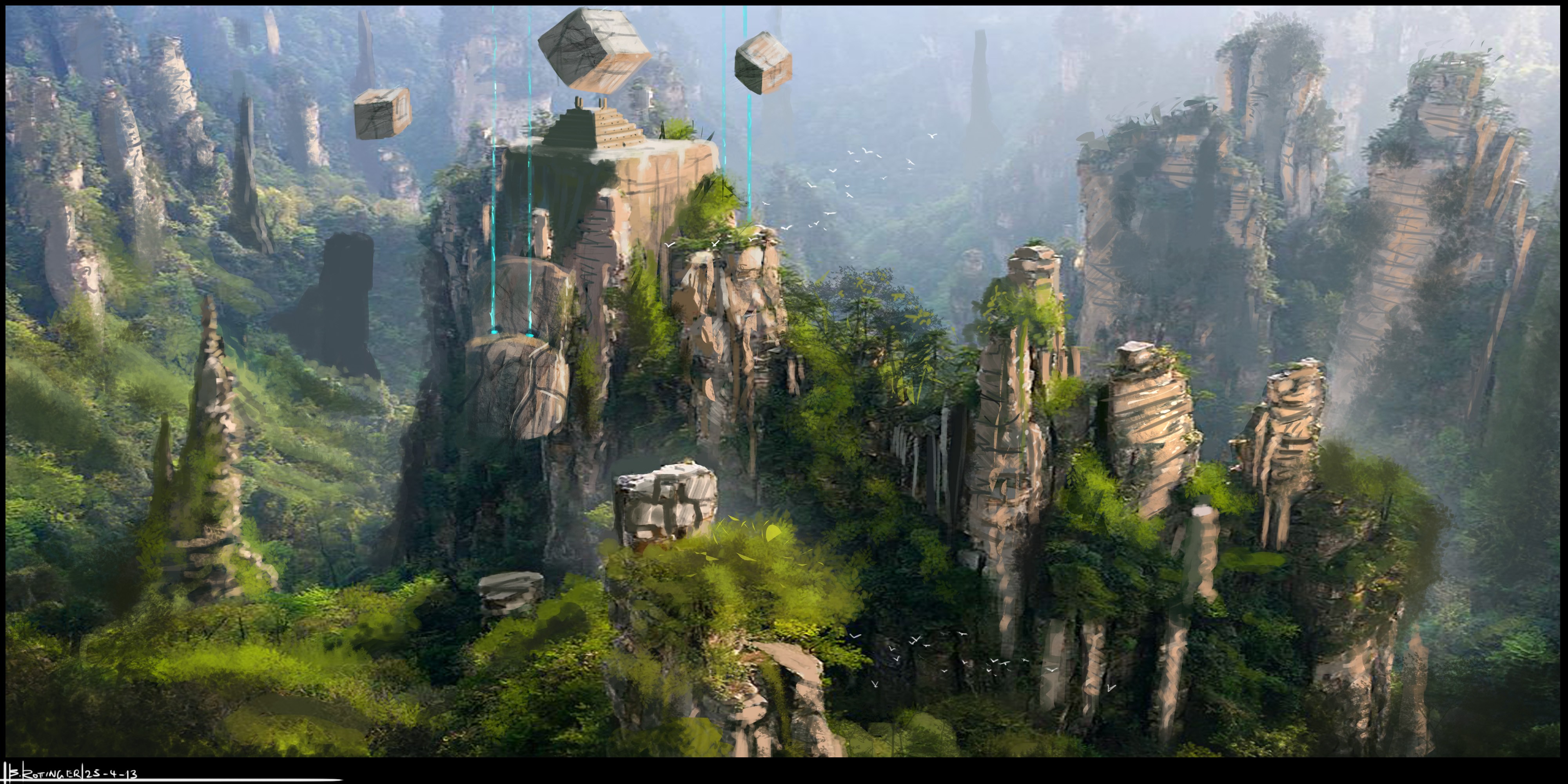 fantasy art, nature, landscape, artwork