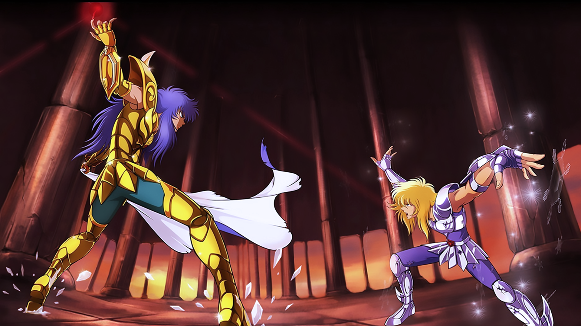 Cygnus Hyoga Scorpio Milo Anime