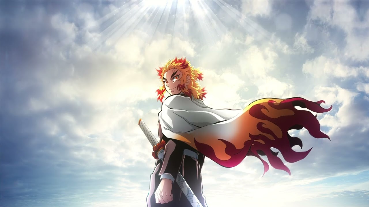 Live Wallpaper 4K Rengoku Demon Slayer
