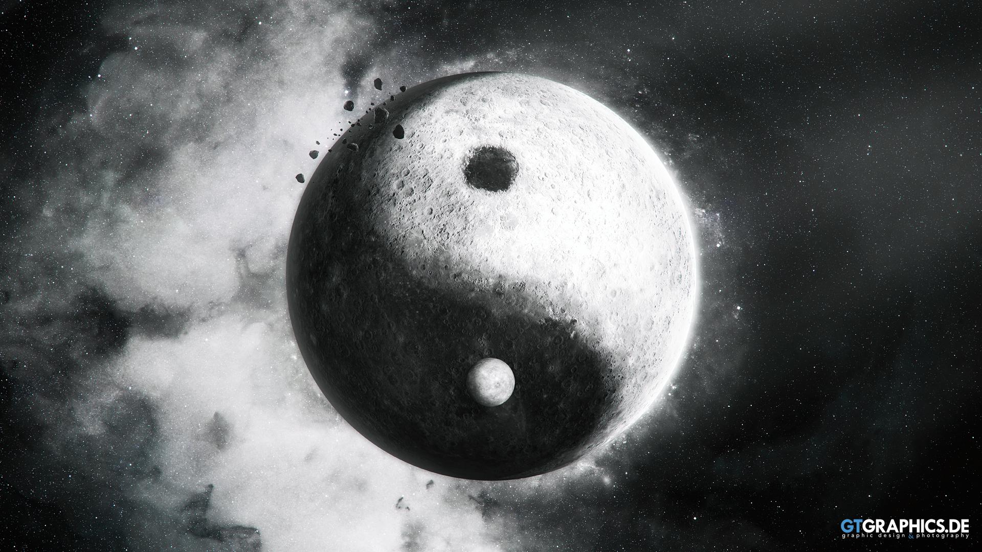 Yin und Yang · Wallpaper · GTGRAPHICS