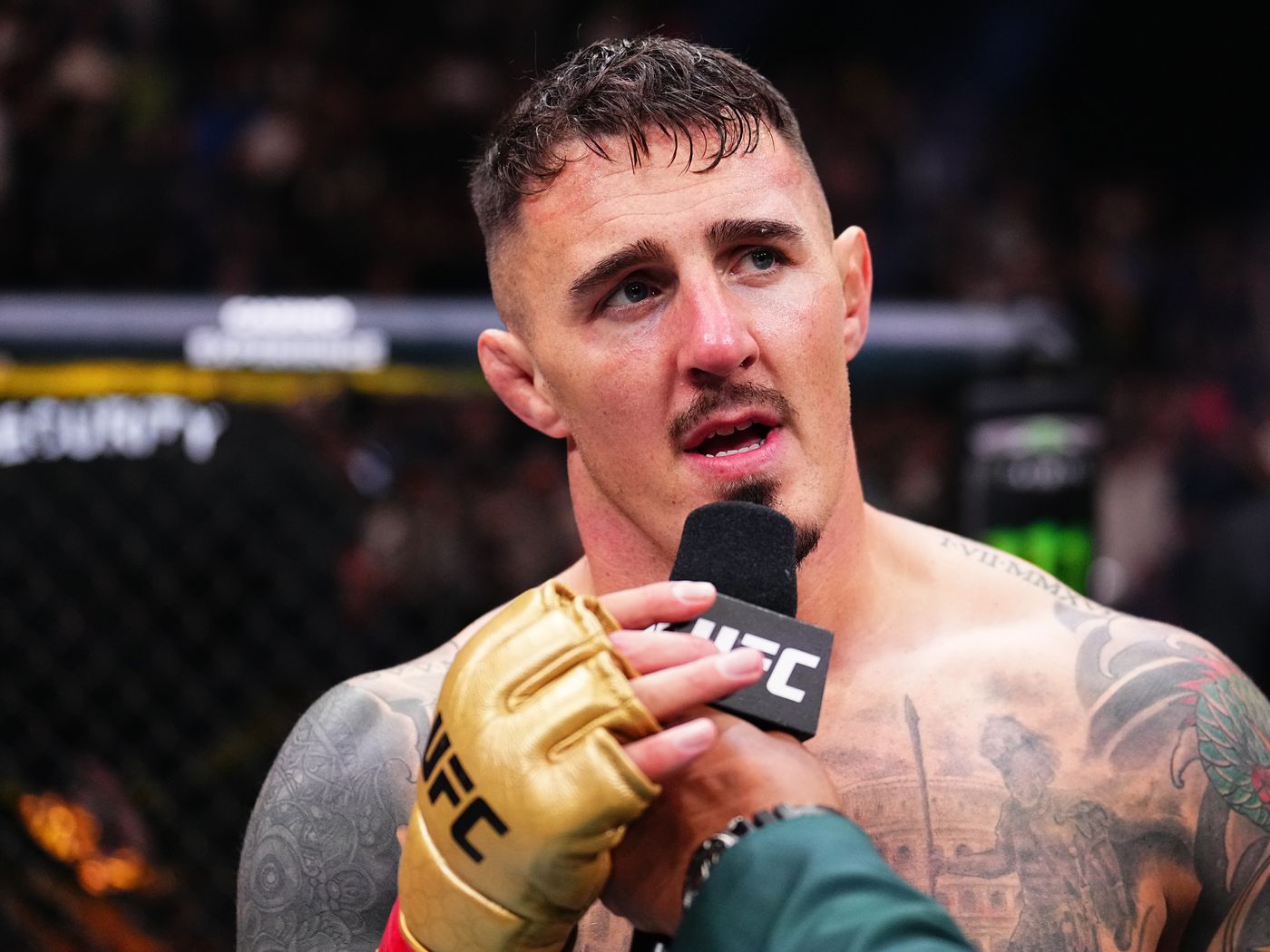 Tom Aspinall promises he 'will retire