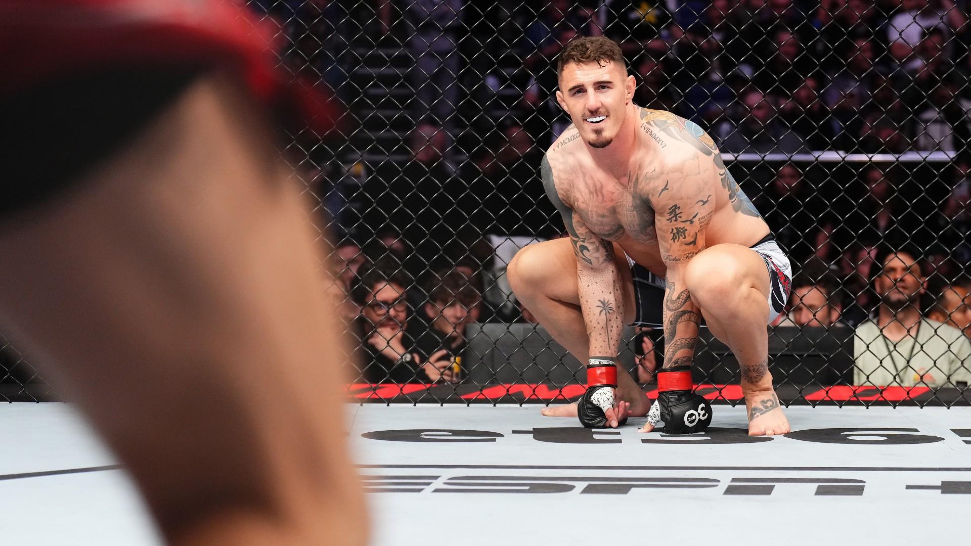 bio of British MMA fighter competing