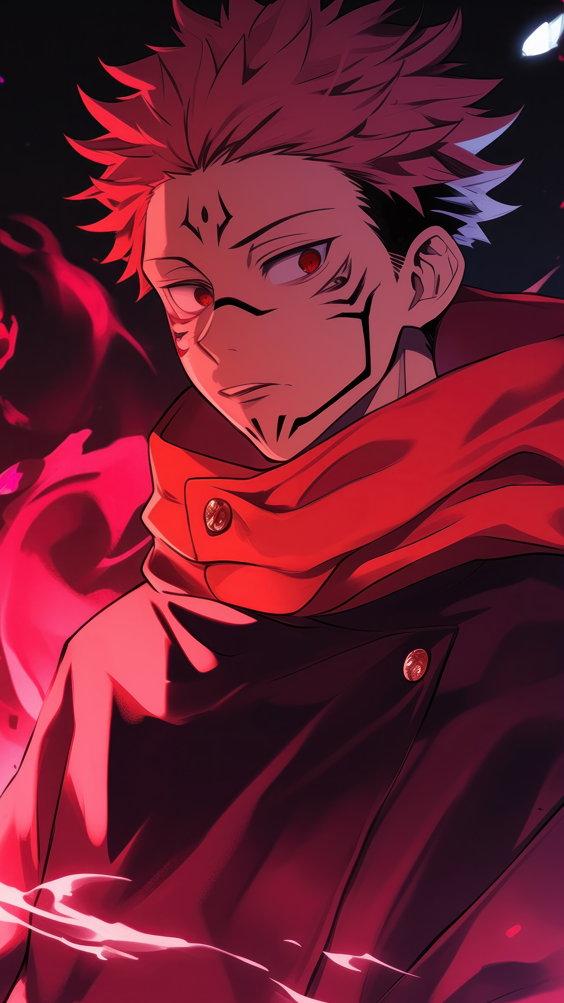 Jujutsu Kaisen Sukuna Yuji Itadori 4K