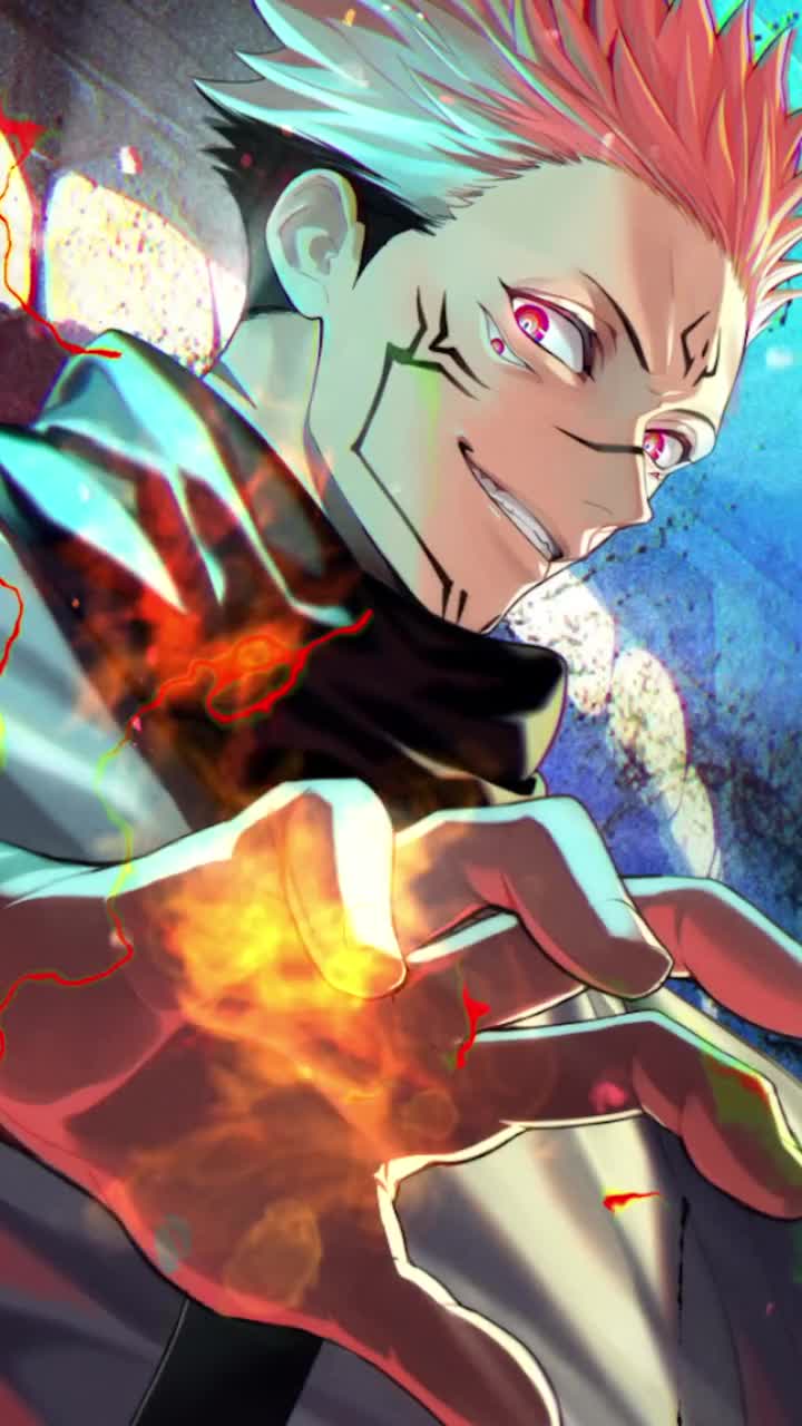 Yuji Itadori Sukuna Mobile Live Wallpaper