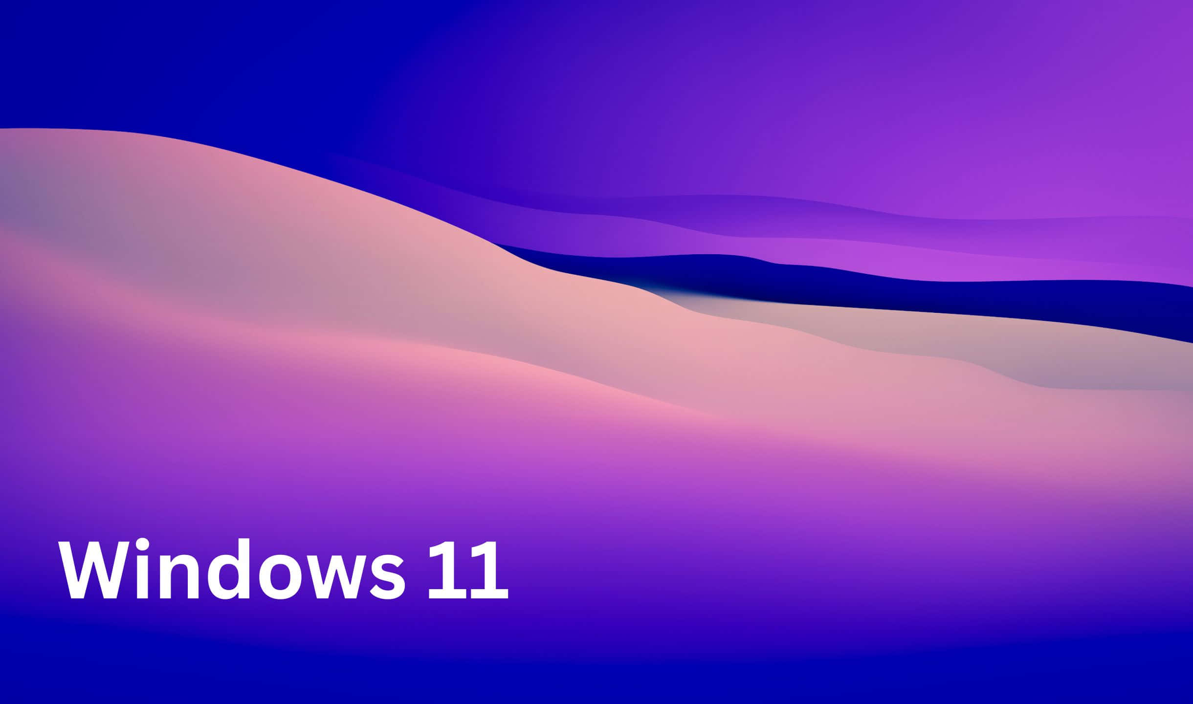 Download Windows 11 Wallpaper With A