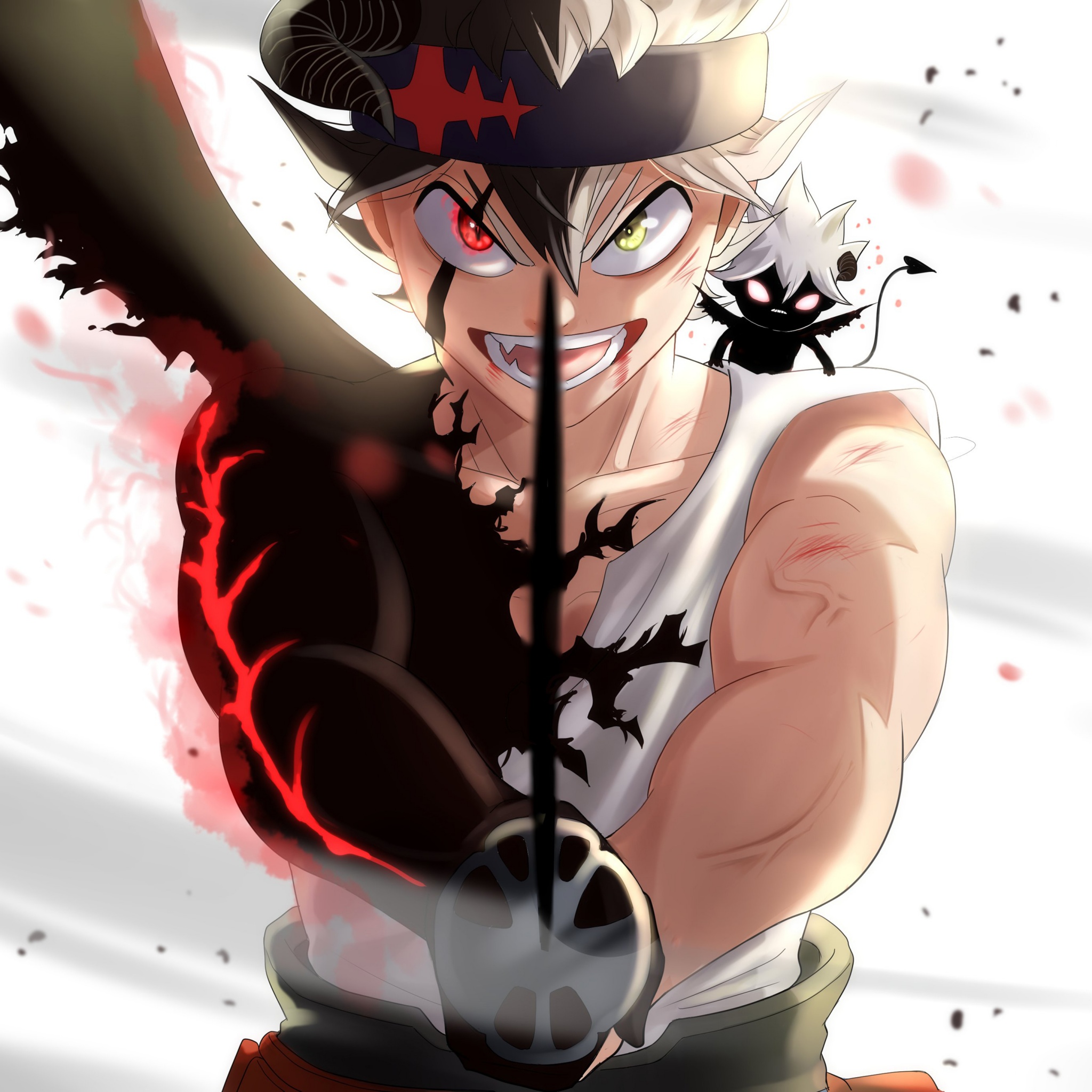 Asta Wallpaper 4K, Black Clover