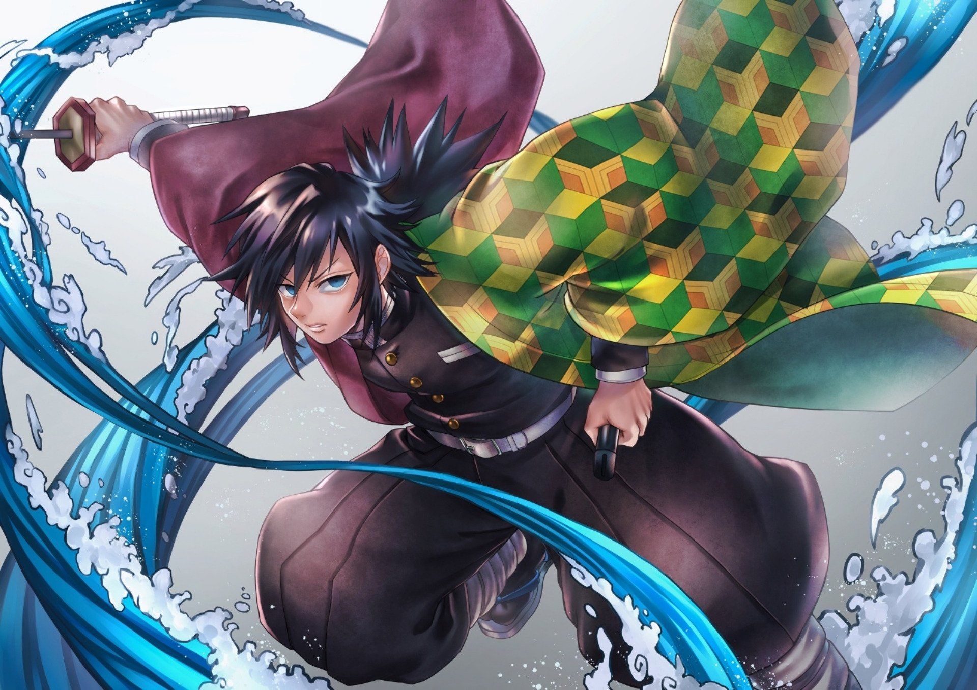 Giyuu Tomioka Demon Slayer HD Wallpaper