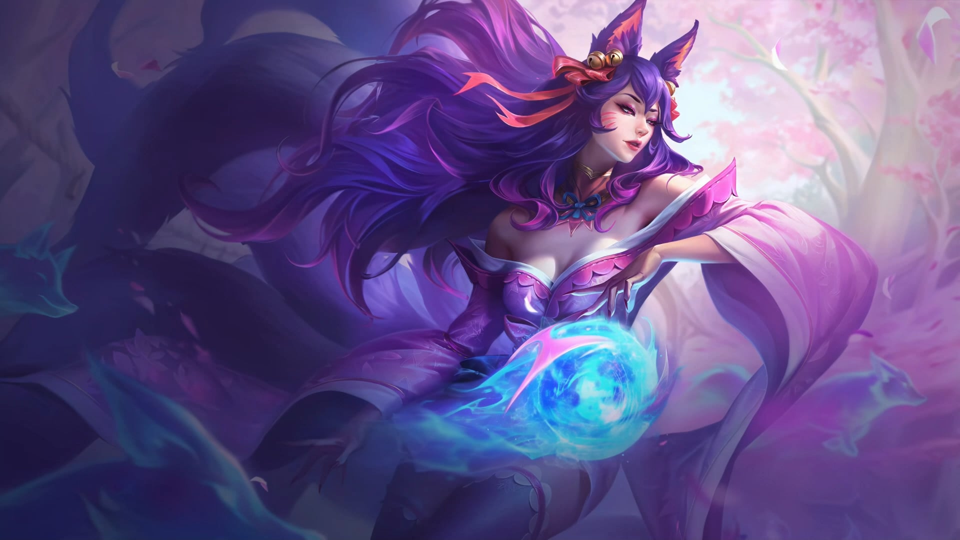 Spirit Blossom Ahri: Rose Quartz Chroma
