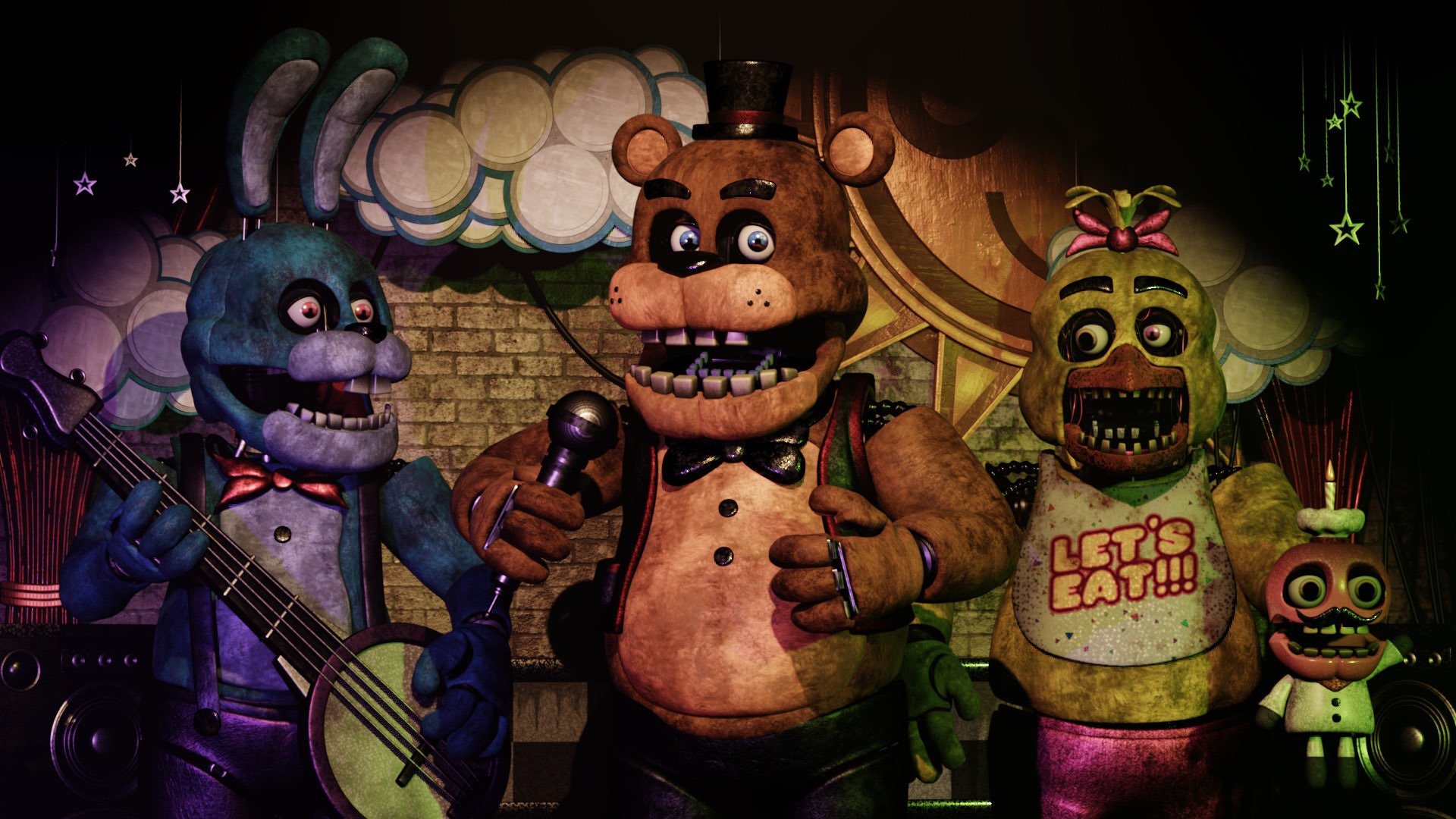 FNAF Plus has forced scary designs