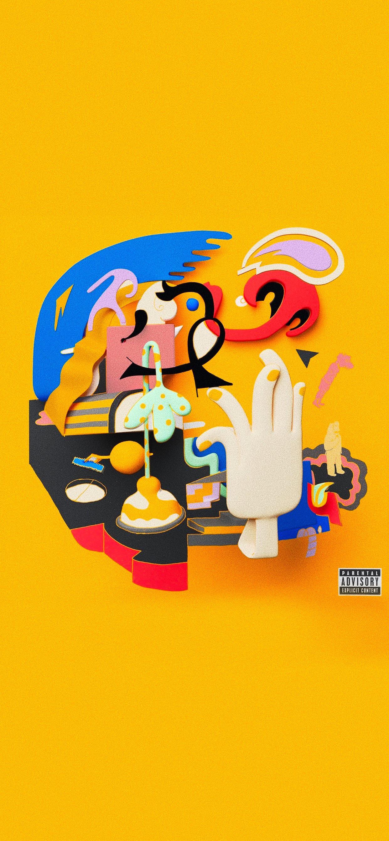 made a mobile version wallpaper of the faces album cover for anyone who wants to use!