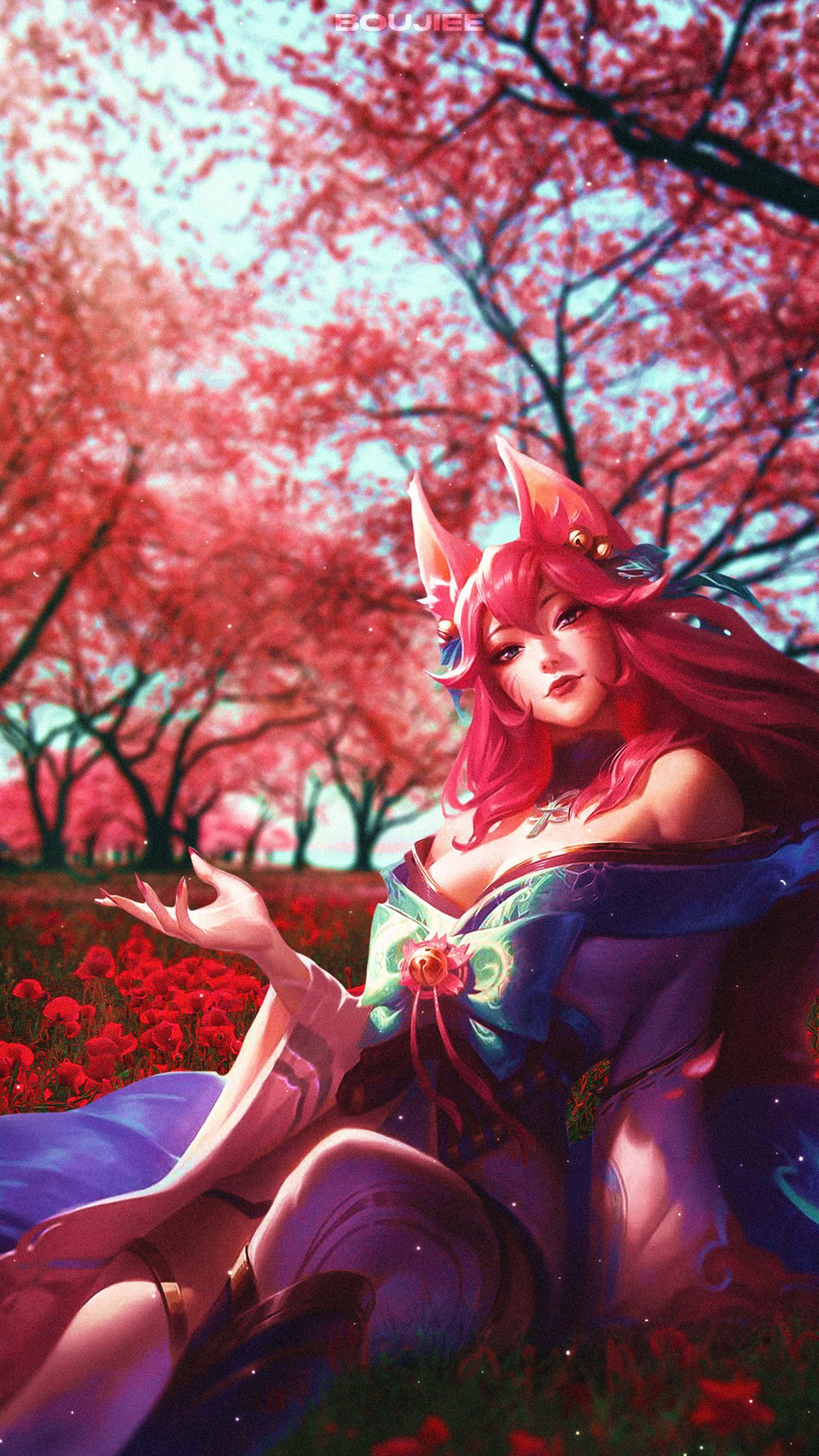 Ahri wallpaper. Enjoy