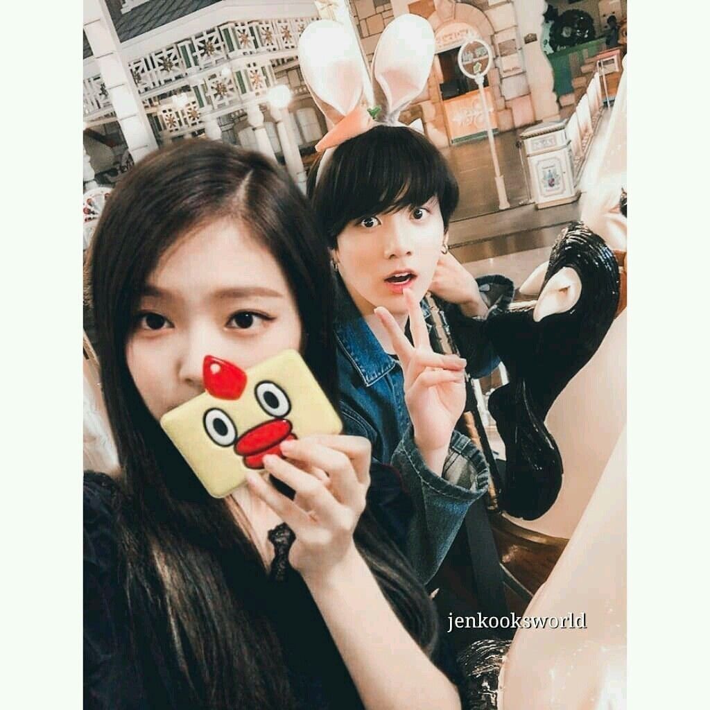 jungkook, blackpink and bts, kpop couples