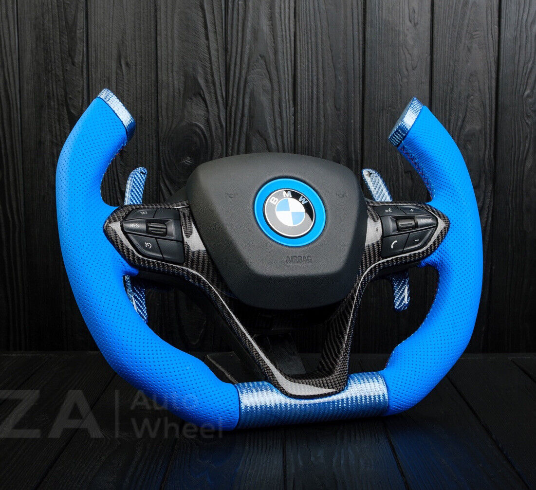 BMW i8 Custom steering wheel Carbon