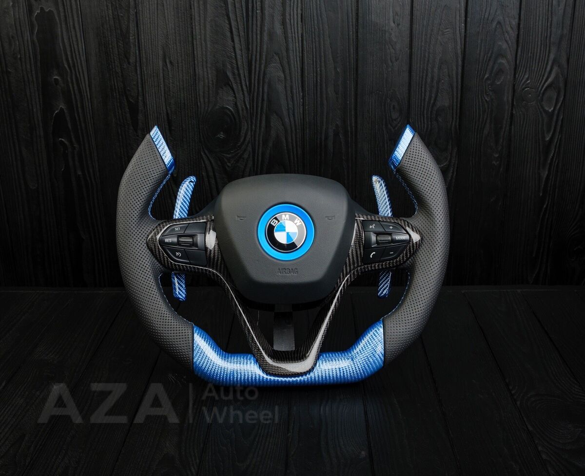 BMW i8 Custom steering wheel Carbon