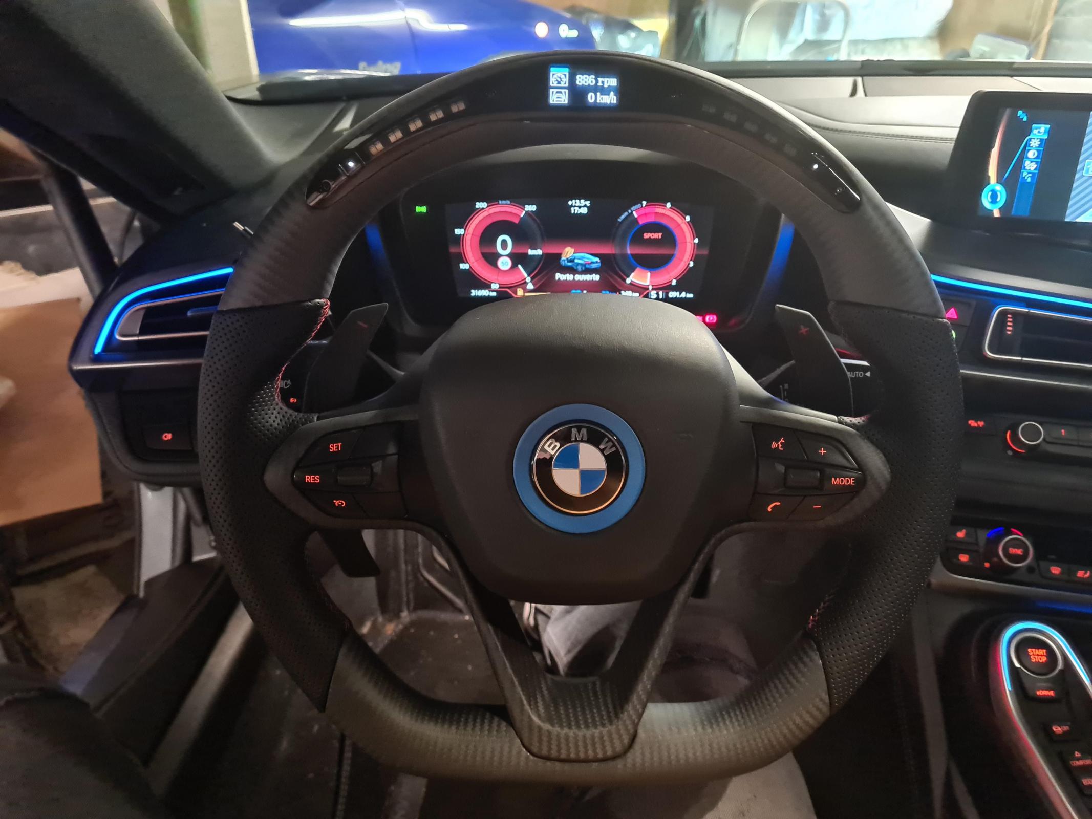 Installation of carbon steering wheel