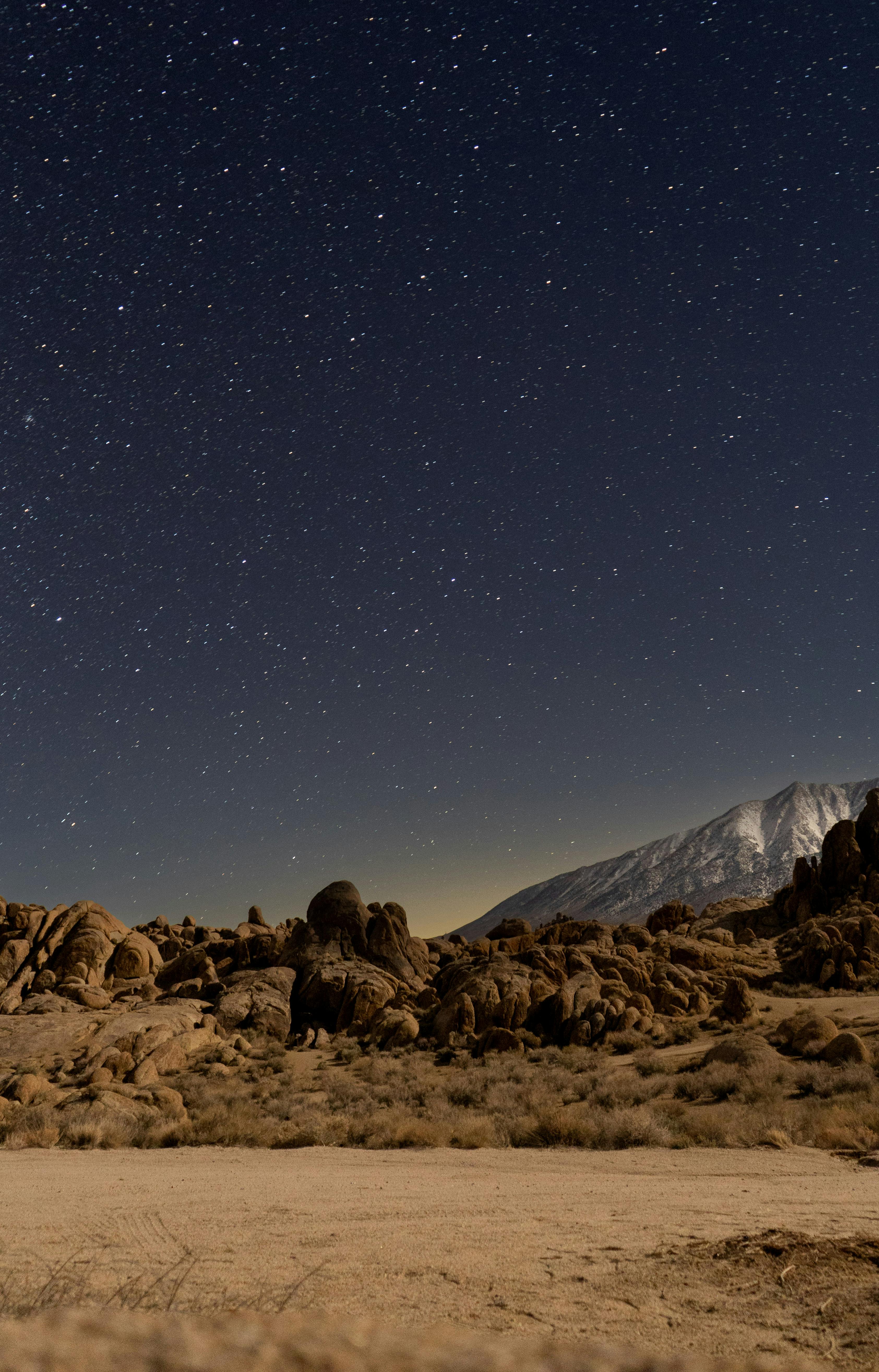 Night Sky over Desert · Free
