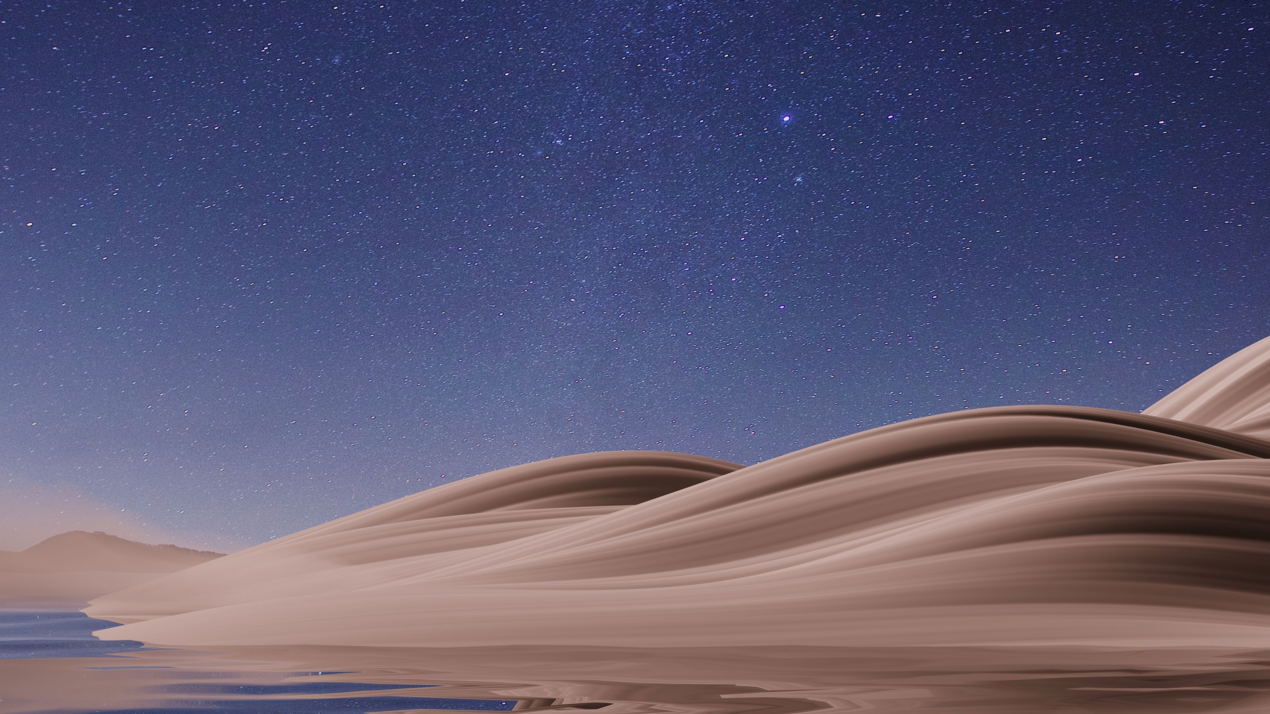 Night sky Wallpaper 4K, Starry sky