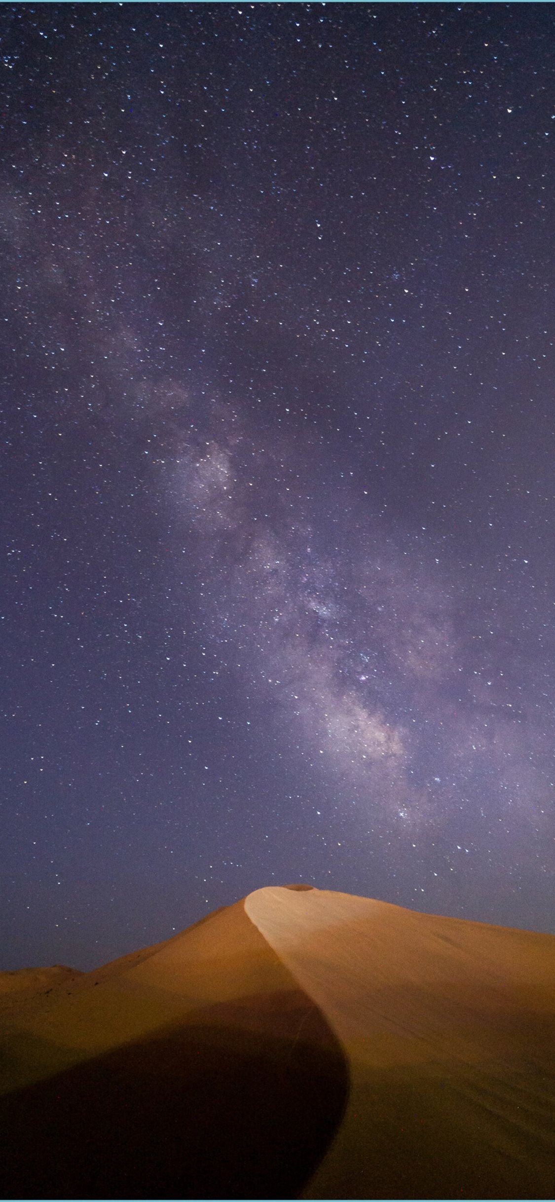 Desert Night Sky Picture Free Image