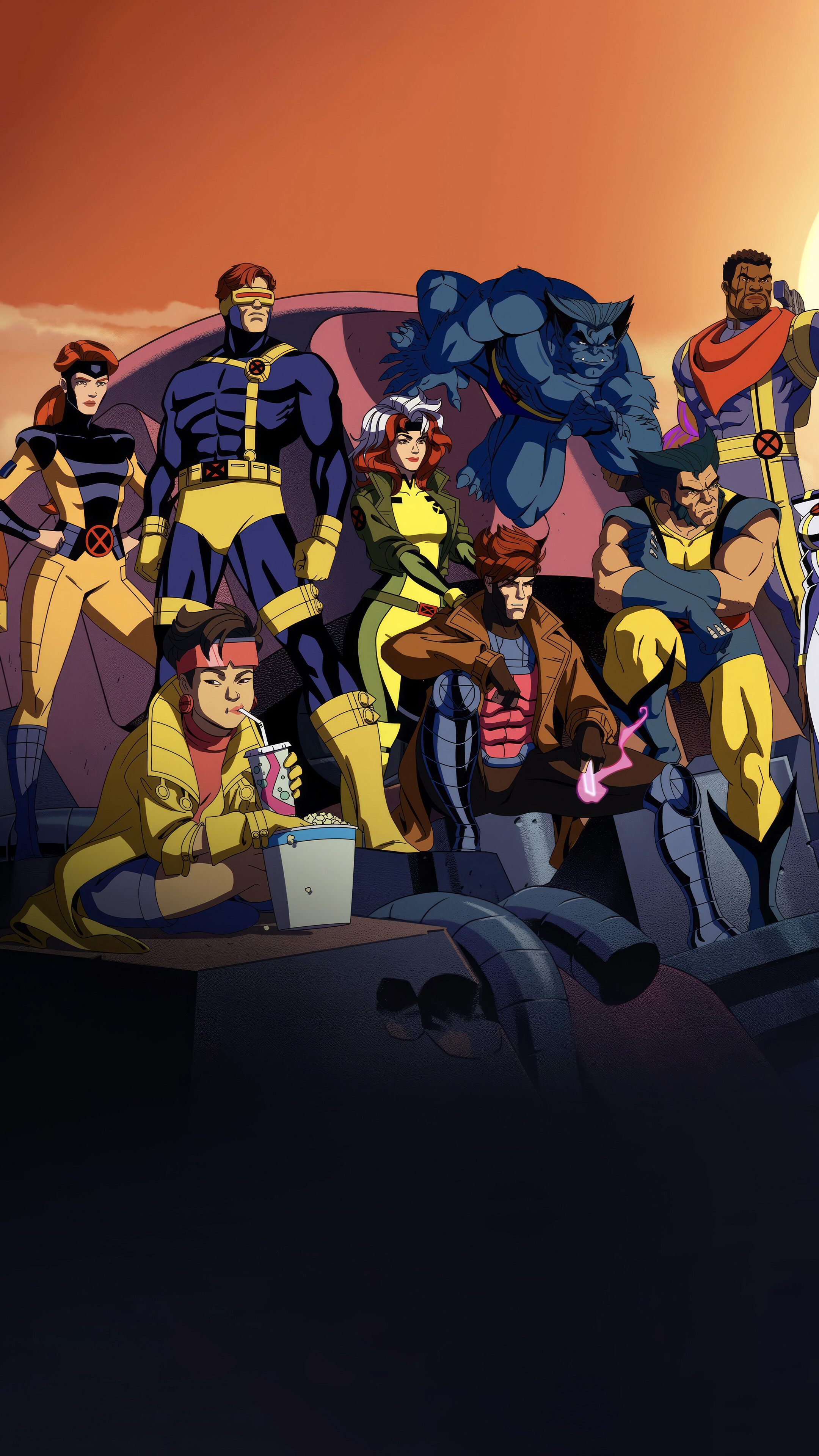 X Men 97 Series Characters 4K Wallpaper
