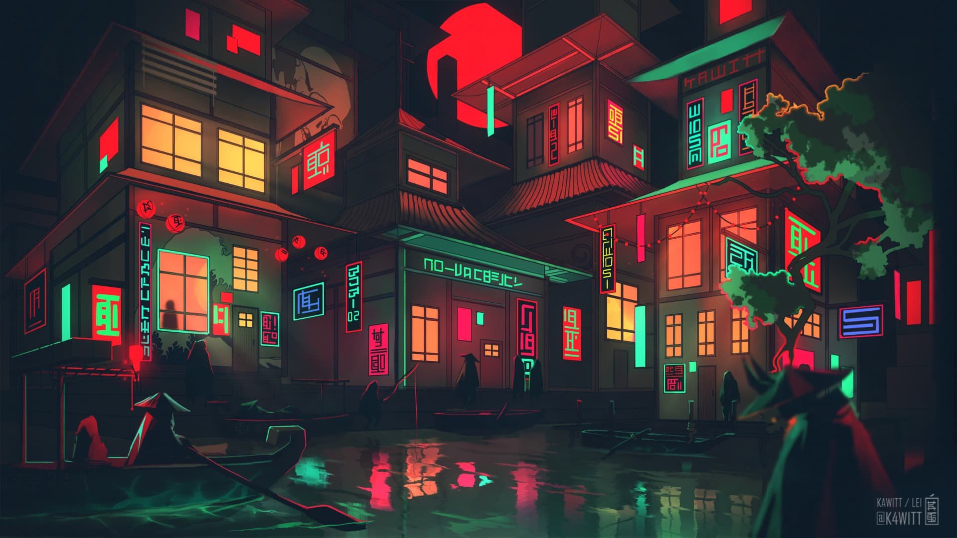 Best Neon Wallpaper for a Glowing