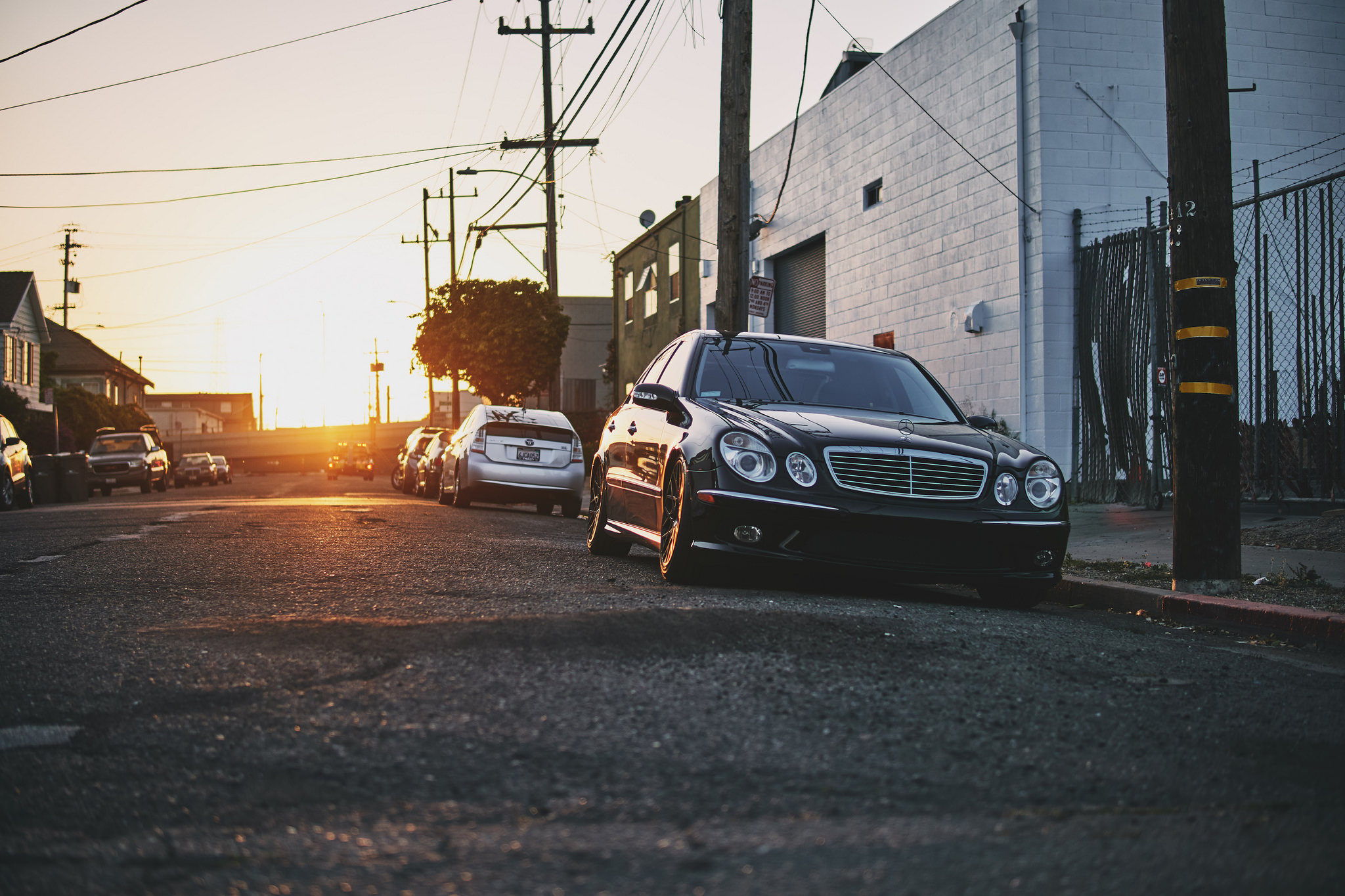Weekend Wallpaper: 2003 W211 Mercedes Benz E55 AMG Edition